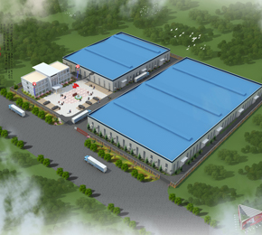 郑州最优 整体厂区规划设计效果图及鸟瞰图一套