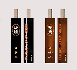 定做 筷子套 筷套定制logo 酒店专用 商用一次性筷套纸筷子套纸套